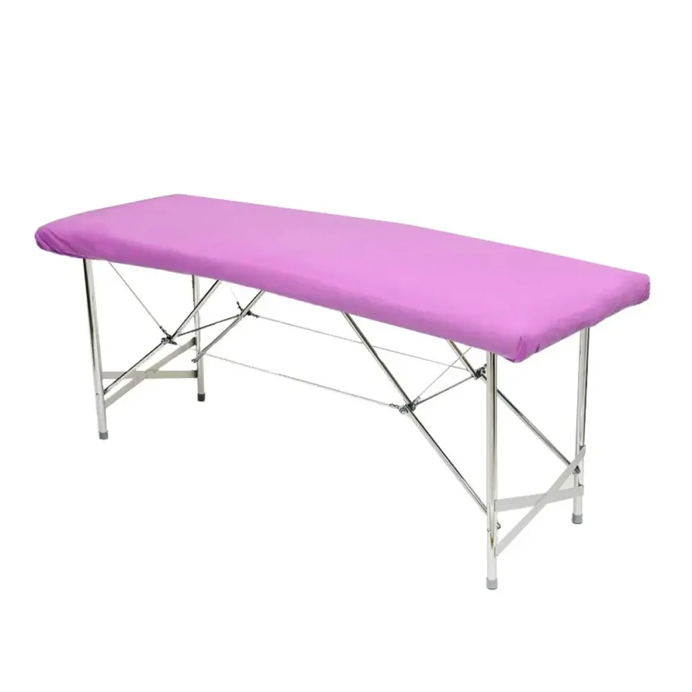 Чехол на кушетку 0.8х2.1 спанбонд 90 плот 1шт SanGig (Розовый)