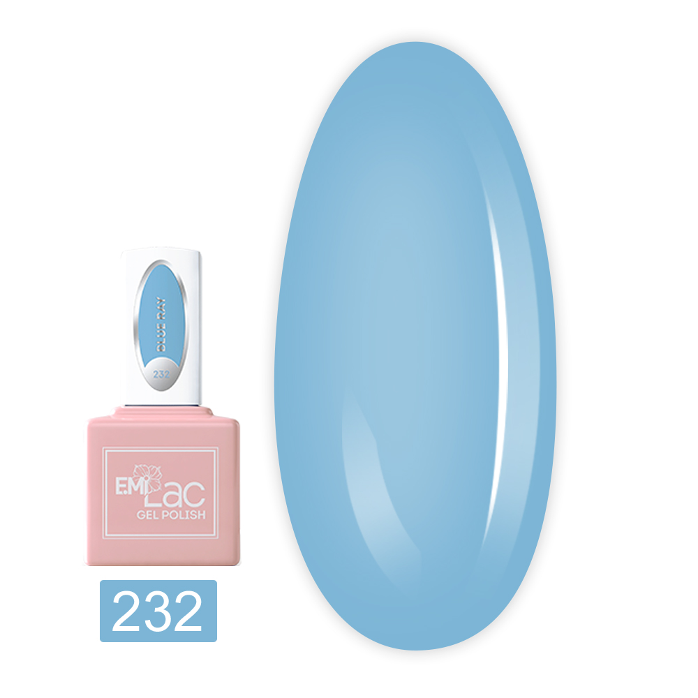 Гель лак E.MI Lac 6мл (232 Блю Рей)