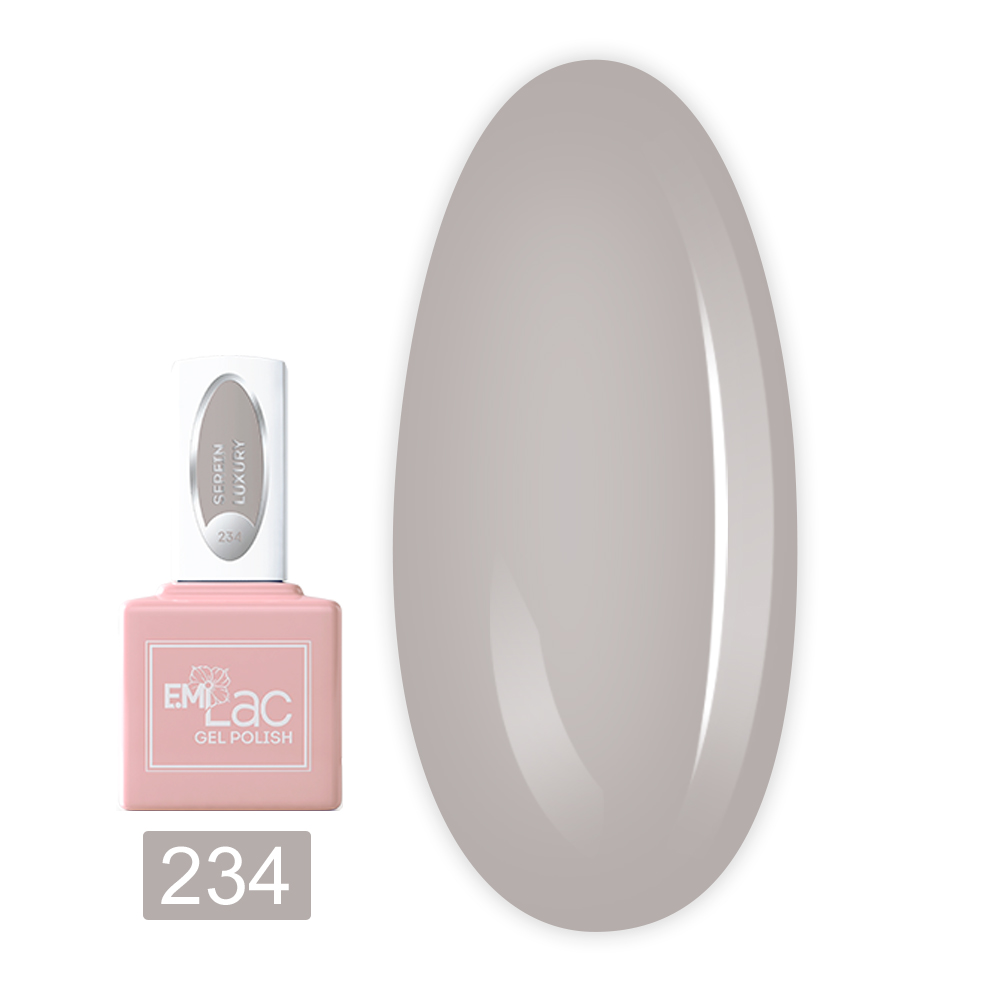 Гель-лак E.MI Lac 6мл (234 Безтурботна розкіш)