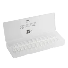 Типсы гелевые для ногтей в пластиковом контейнере 240 штук (Балерина)