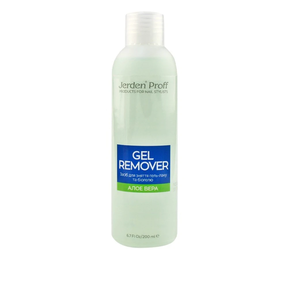 Средство для снятия гель лака Jerden Proff Gel Remover Алое 200 мл