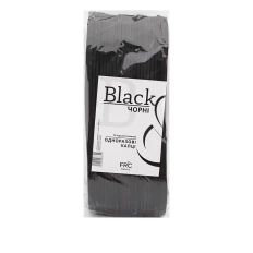 Тапочки-вьетнамки одноразовые 12 пар (Черный)