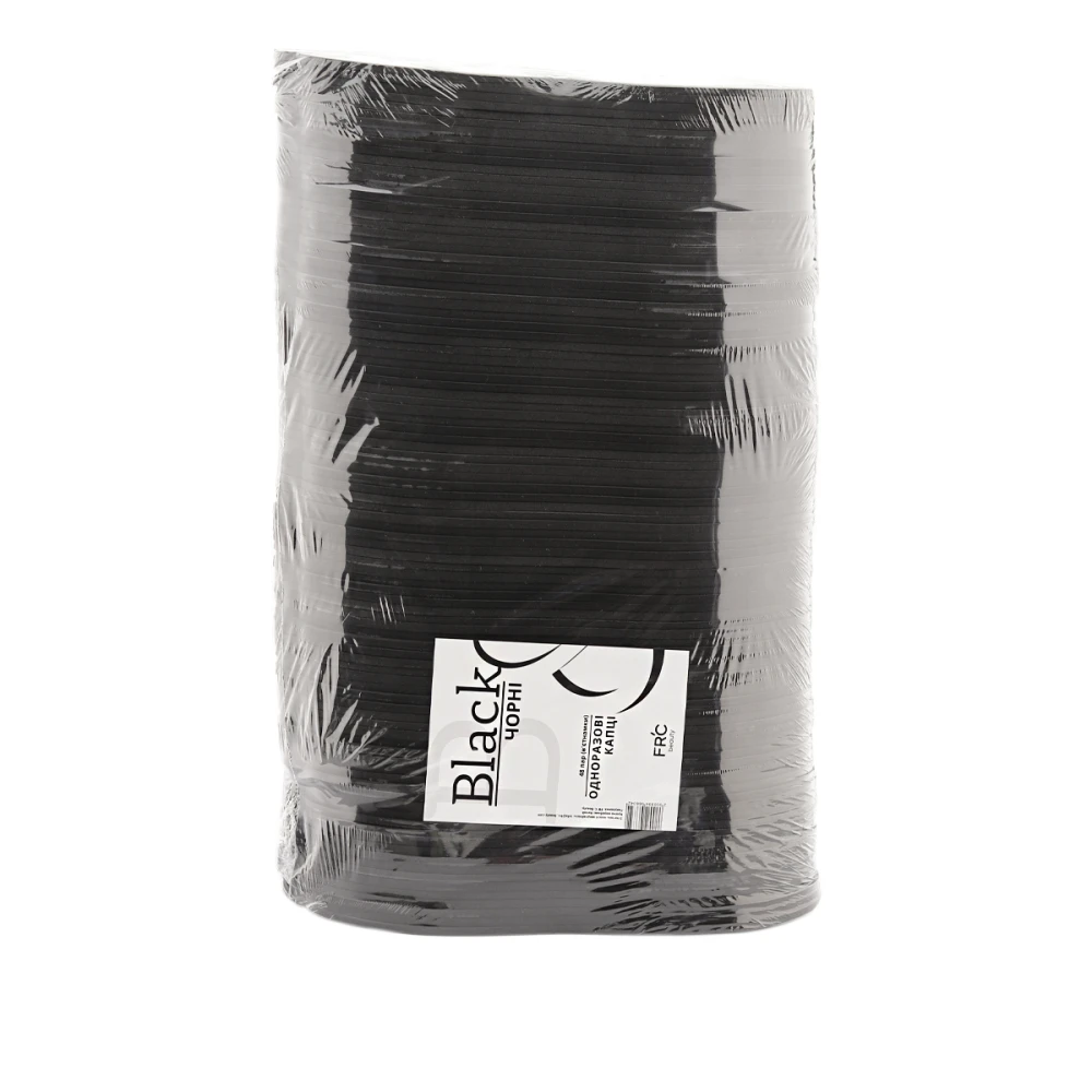 Тапочки-вьетнамки одноразовые 48 пар (Черный)