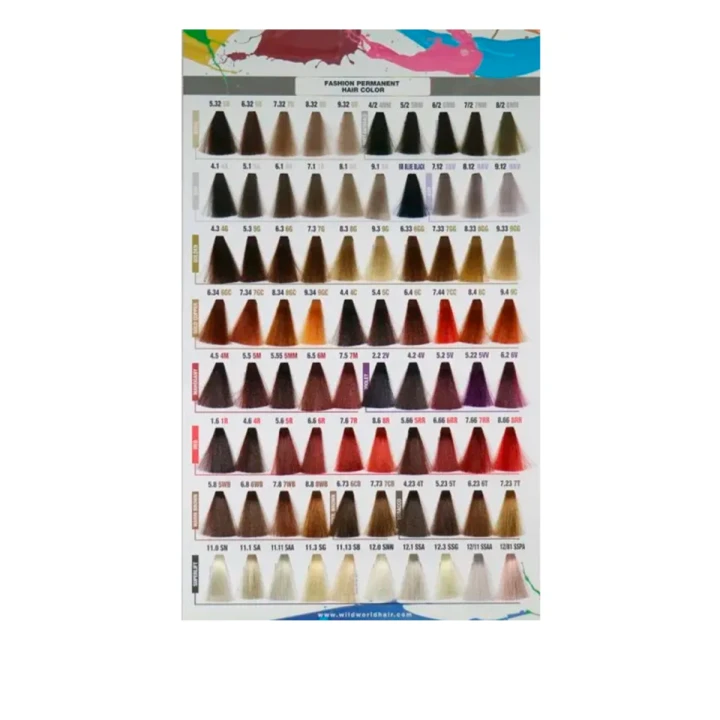 Краска-крем перманентная WildColor для волос 180 мл (5-66 5RR)