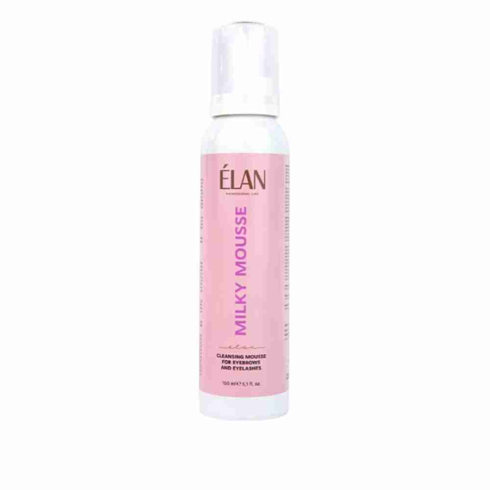 Мусс очищающий для бровей и ресниц Elan Milky Mousse 150 мл