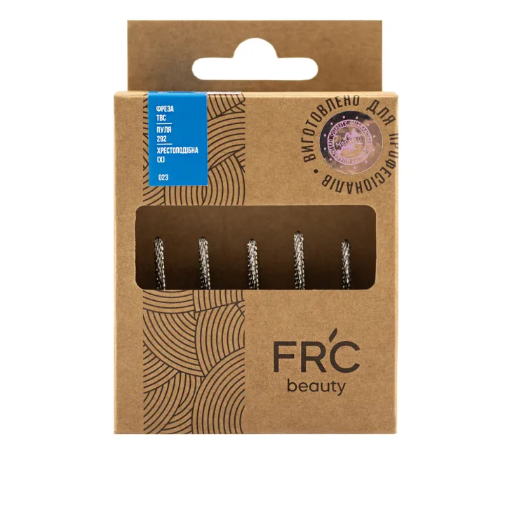 Фреза ТВС Пуля 292 хрестоподібна (X) 5шт (синя 023)