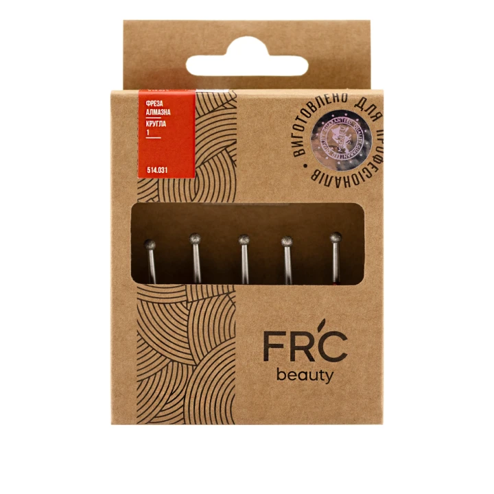 Фреза Алмазна Кругла 001 5 шт (червона 514.031)