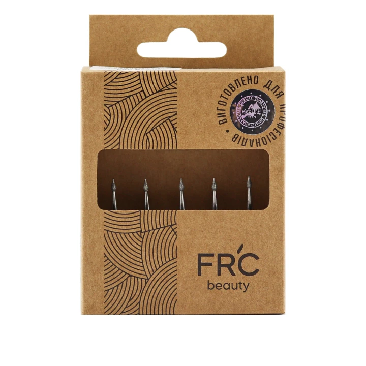 Фреза Алмазна Крапля 464 5шт (червона 514.018)