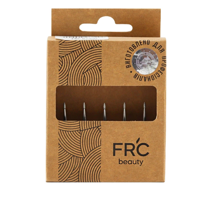 Фреза Алмазна Пламя 243 5 шт (Червона 514014)