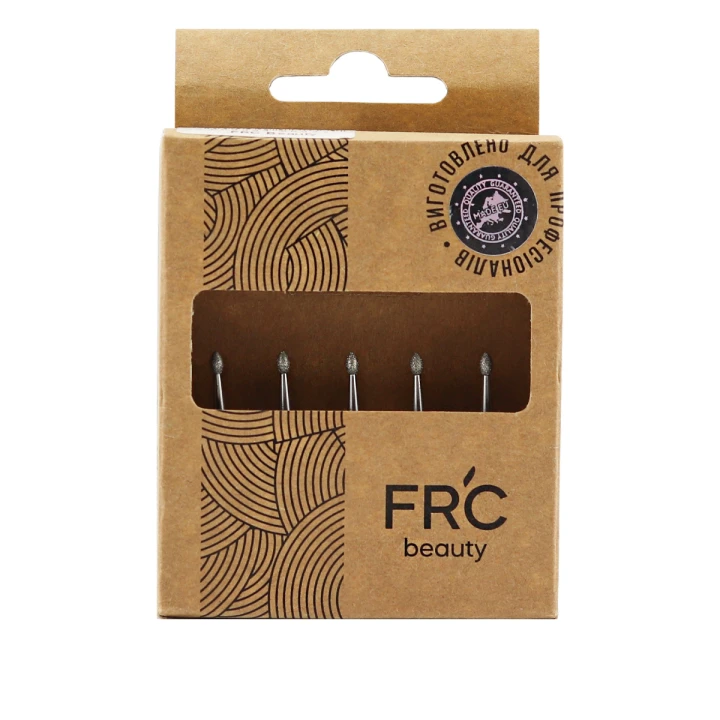 Фреза Алмазна Пламя 243 5 шт (Червона 514023)