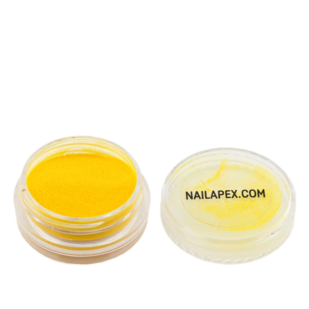 Песок бархатный NailApex (полимер) (Желтый)