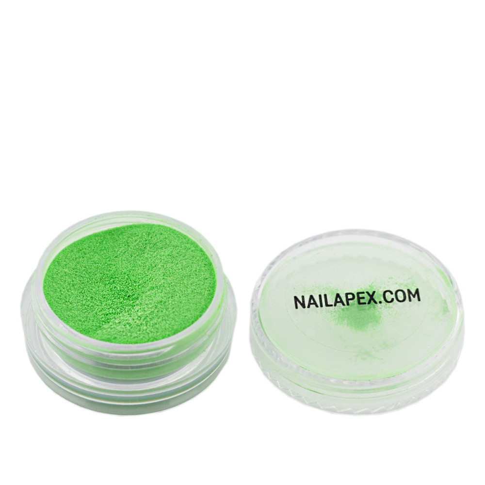 Песок бархатный NailApex (полимер) (Зеленый)