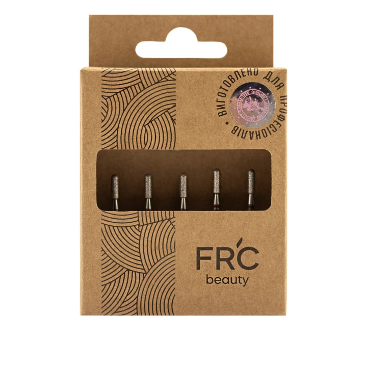 Фреза Алмазная Цилиндр полусф 141 5 шт (красная 514.025)