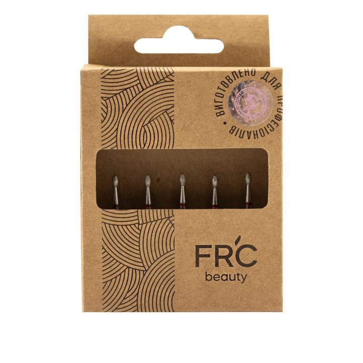 Фреза Алмазная Яйцо 277 5 шт (красная 514.023)