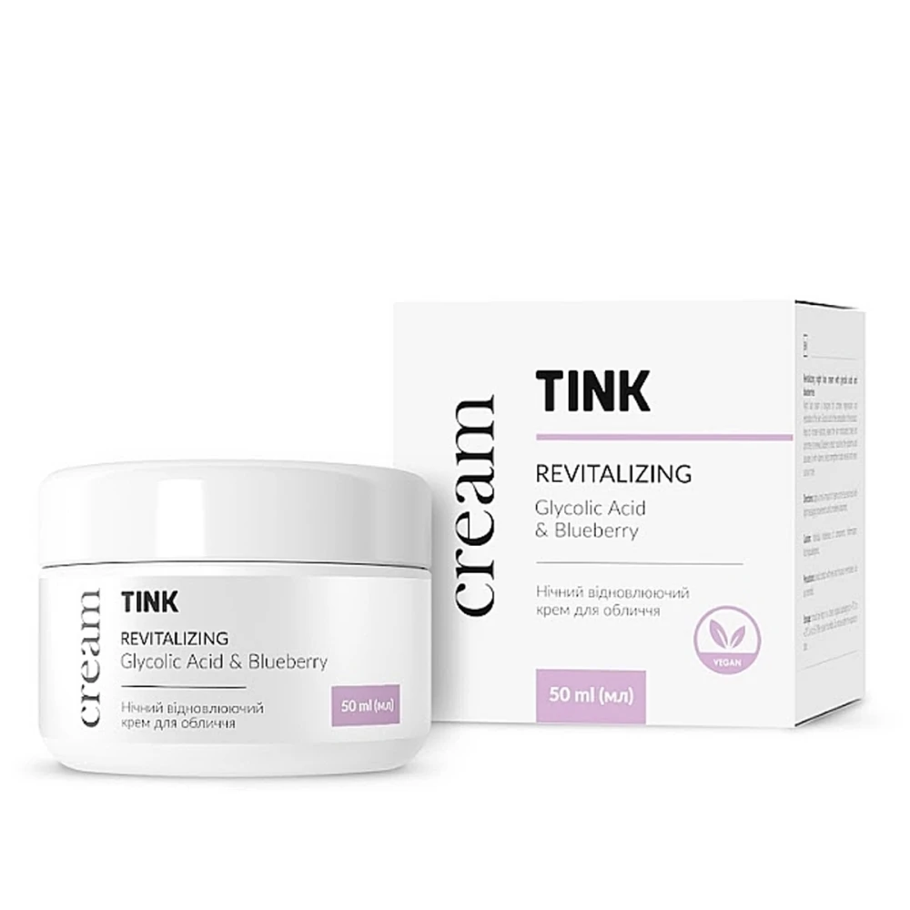 Крем Tink ночной восстанавливающий для лица 50 мл