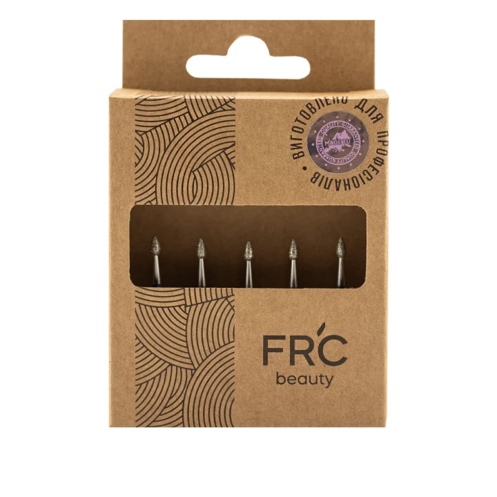 Фреза Алмазная Почка заостренная 257 (5 ед) (синяя 524.023)