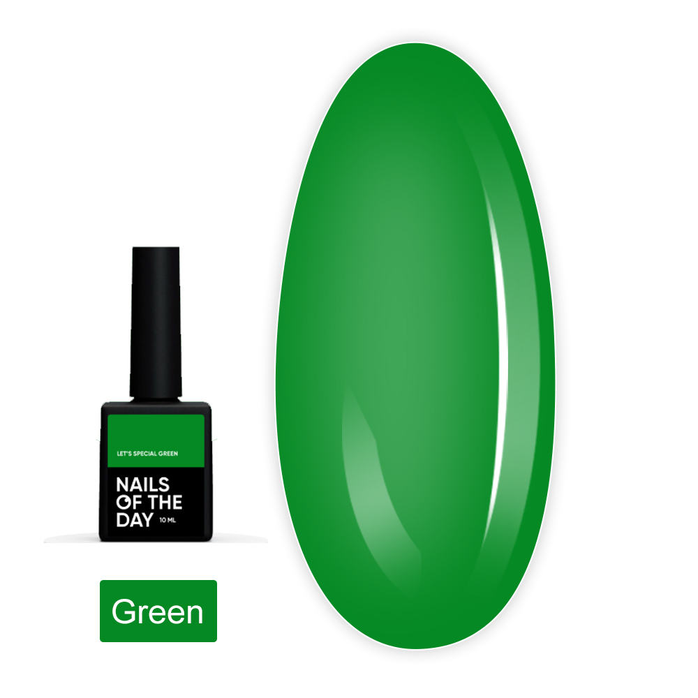 Гель лак NailSofTheDay Let`s Spetial 10 мл (Green)
