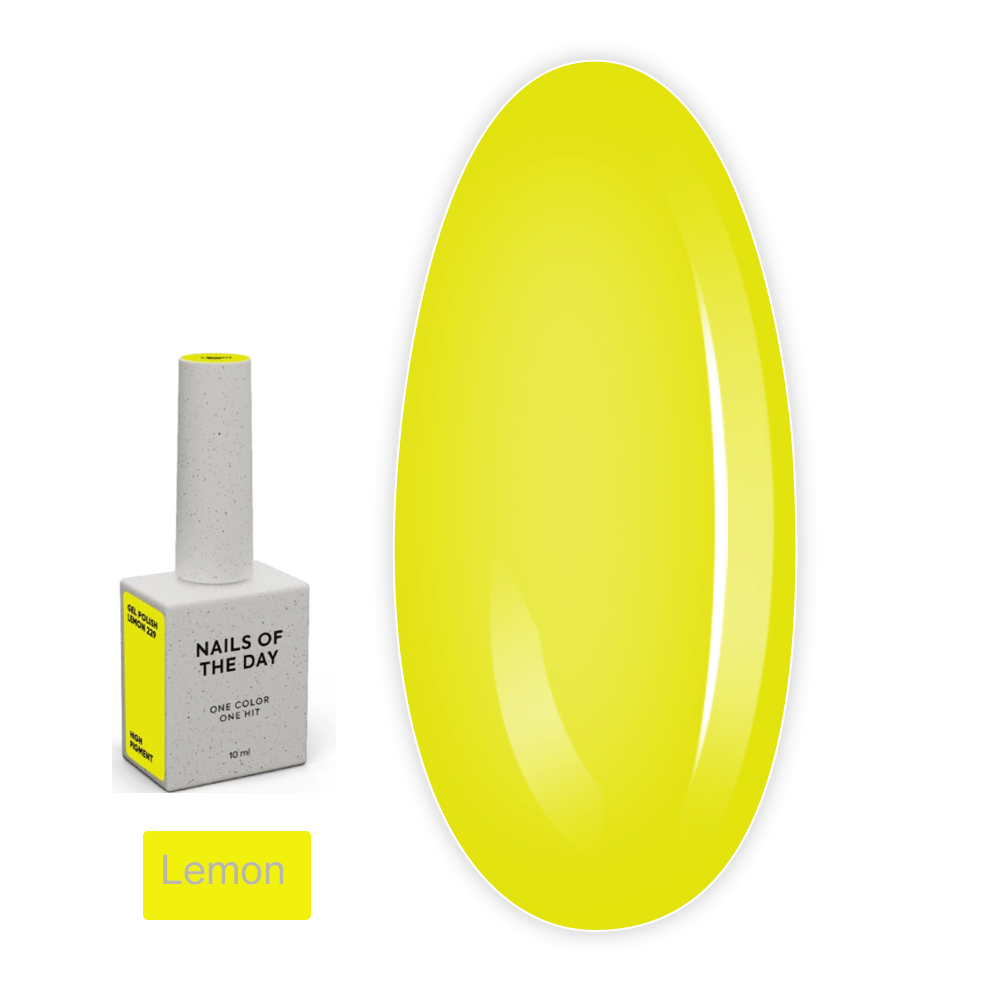 Гель-лак NailSofTheDay Let`s Special 10 мл (Lemon)