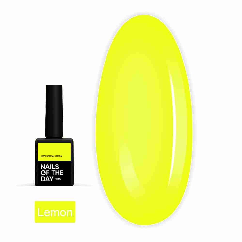 Гель-лак NailSofTheDay Let`s Special 10 мл (Lemon)