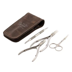 Набор инструментов (накM+кусXS+ножн100мм+топлоп) (Темно-коричневый)