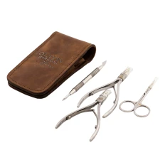 Набор инструментов (накS+кусXS+ножн100мм+топлоп) (Коричневый)