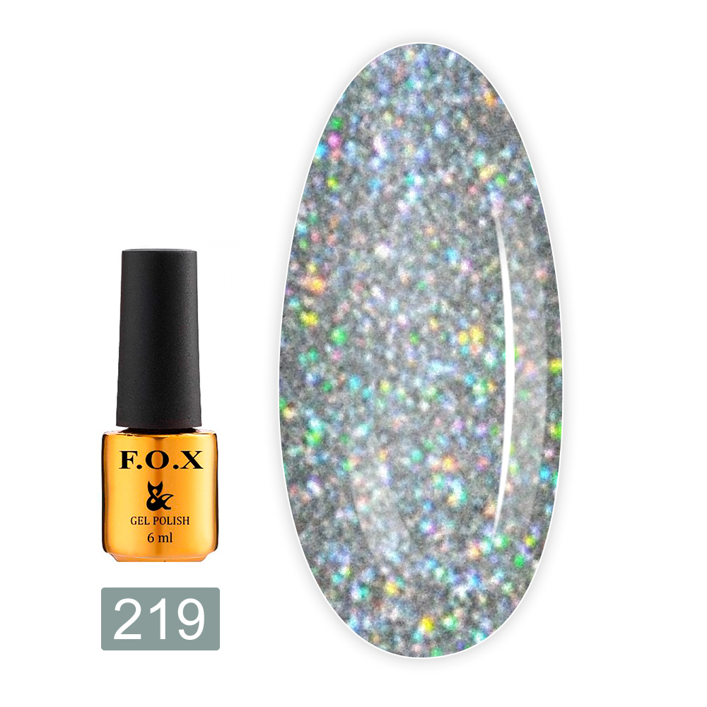 Гель лак FOX Gold Pigment 6 мл (219)