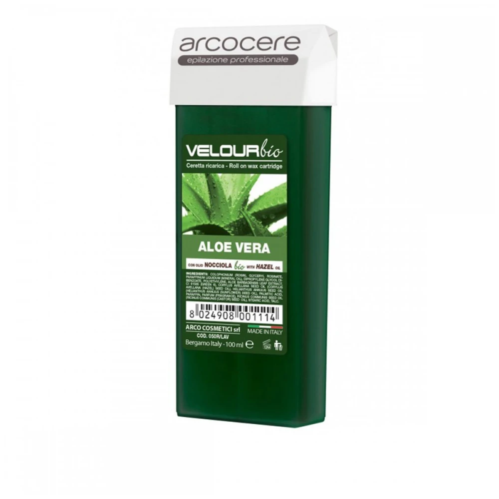Воск в кассете ARCOCERE VELOUR Bio Aloe Vera 100 мл