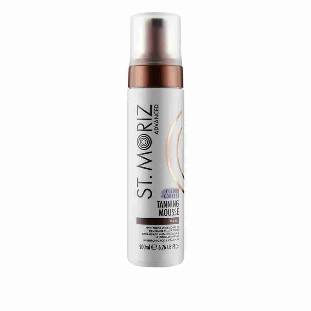 Автобронзат-мусс для темной кожи St.Moriz Advanced Colour Correcting Mousse Dark 200 мл