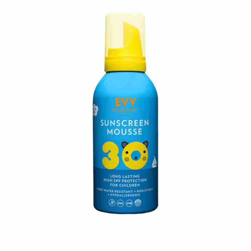 Мус сонцезахисний для дітей та немовлят EVY Technology Sunscreen Mousse Kids SPF 30 150 мл