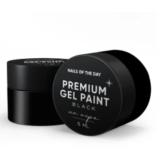 Гель NailSofTheDay Gel paint NO wipe 5 мл (Black)