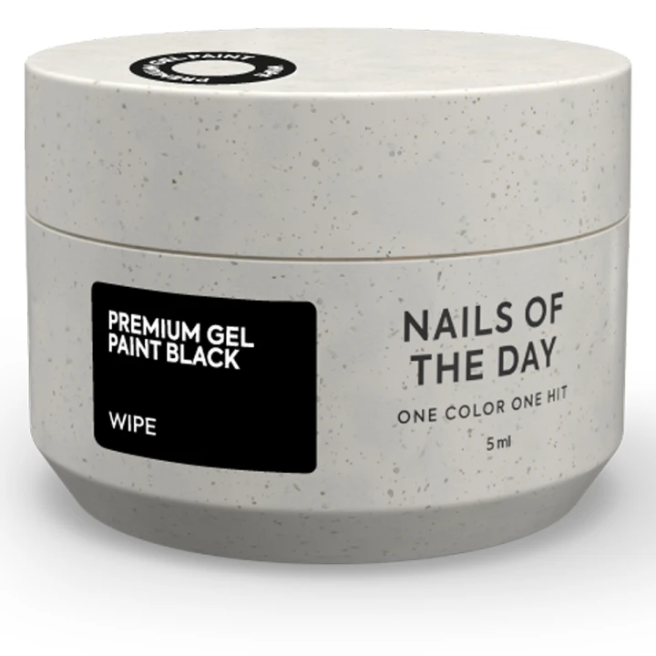 Гель NailSofTheDay Gel paint wipe 5 мл (Black)