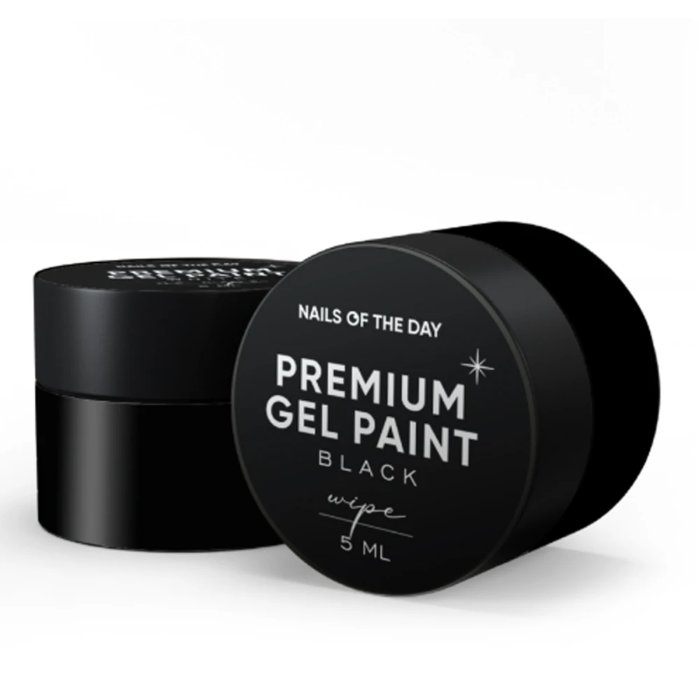 Гель NailSofTheDay Gel paint wipe 5 мл (Black)
