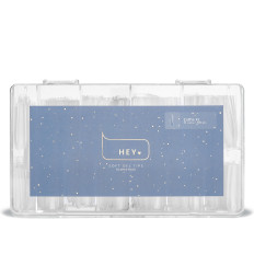 Типсы гелевые для наращивания Heylove 500 ед (Coffin XL (балерина XL))