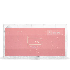 Тіпси гелеві для нарощування Heylove 500 од (Square Shot (короткий квадрат))