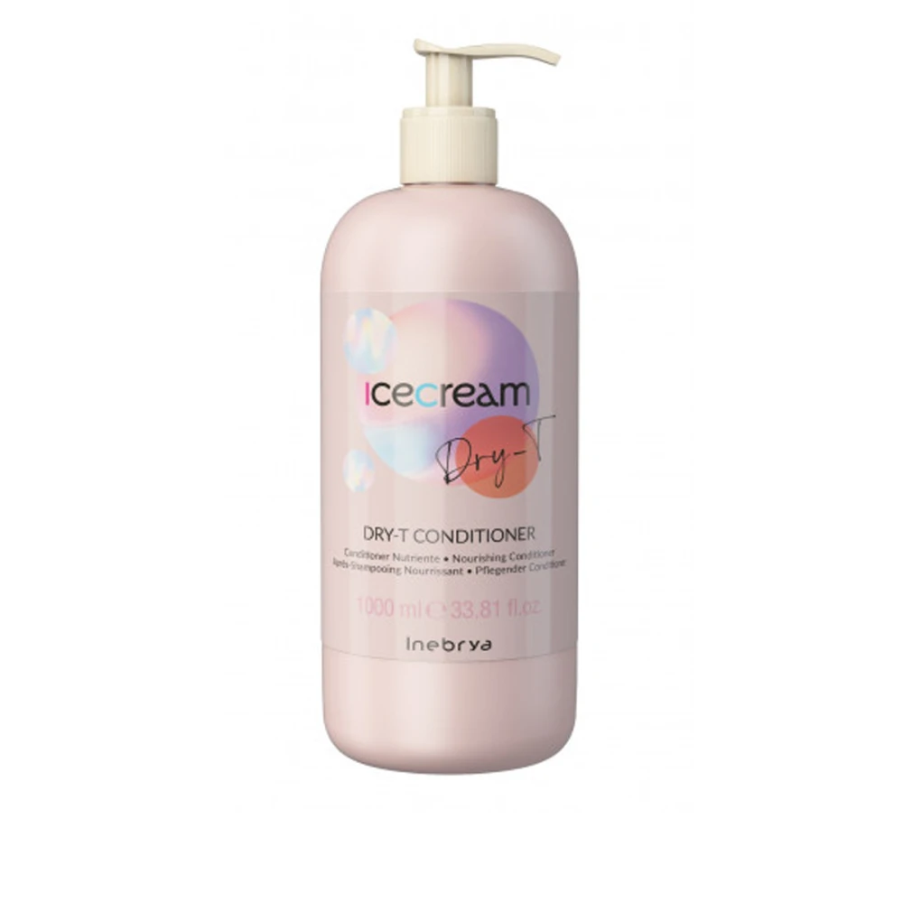 Кондиционер для сухих вьющихся и окрашенных волос Inebrya Conditioner Dry-T 1000 мл