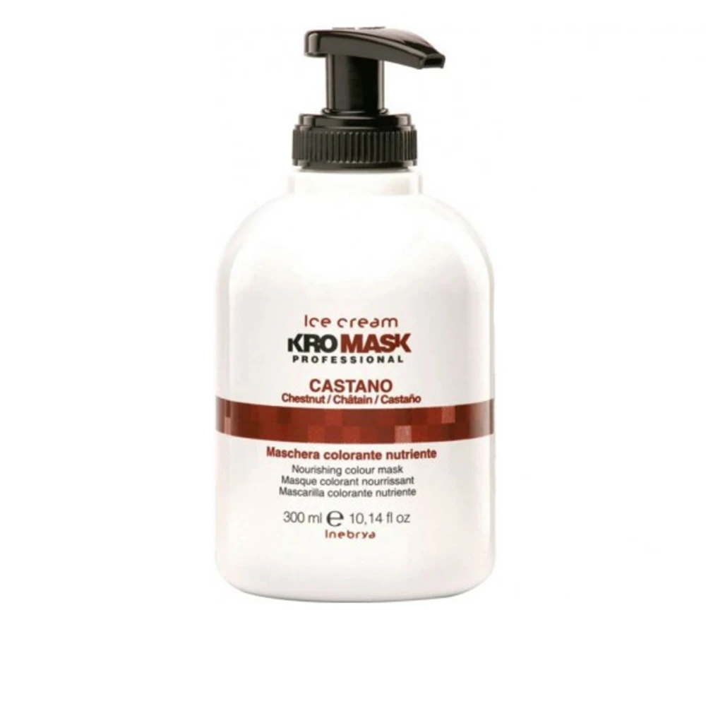 Маска тонувальна для волосся Inebrya Kromask 300 мл (Chestnut - Castano)