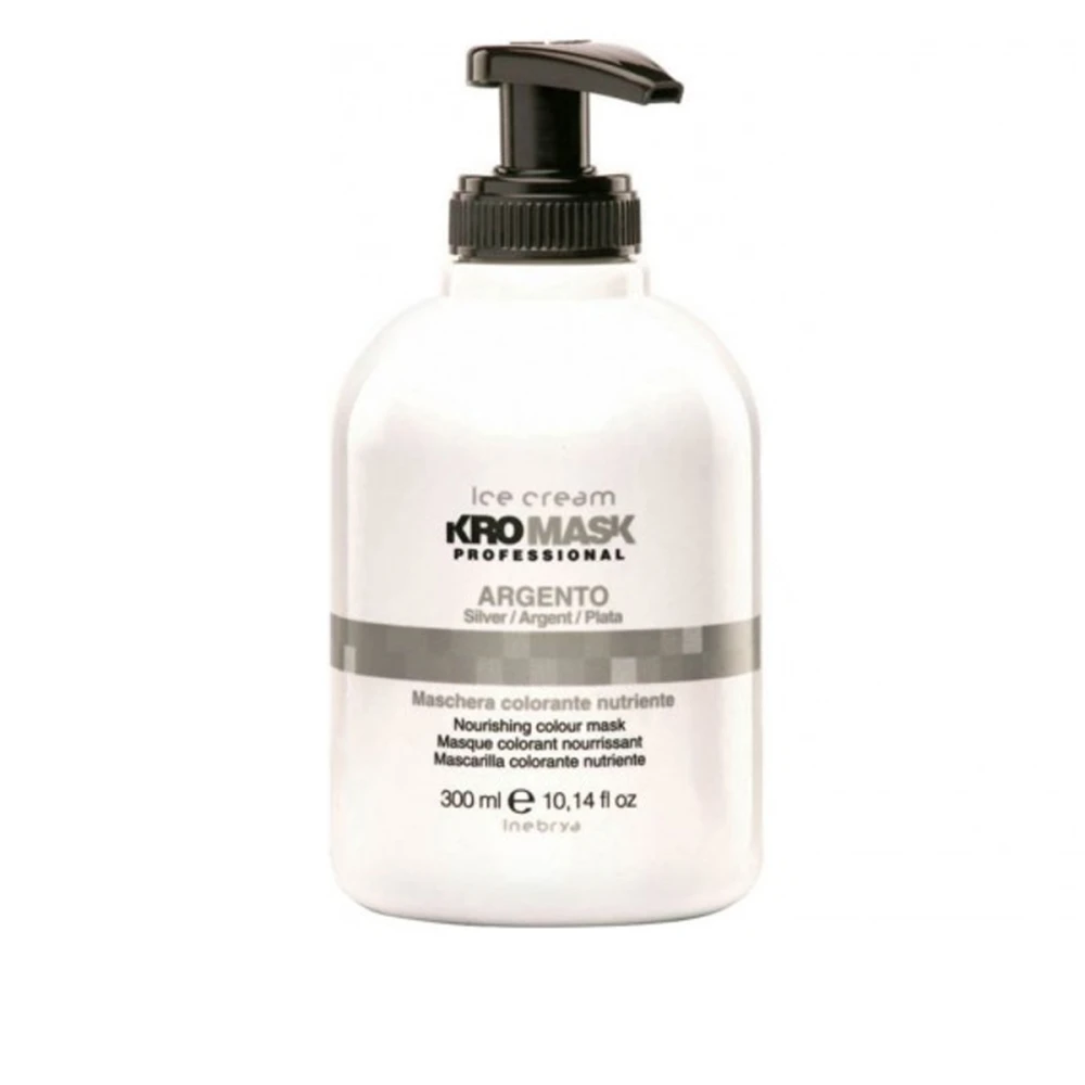 Маска тонувальна для волосся Inebrya Kromask 300 мл (Silver - Argento)