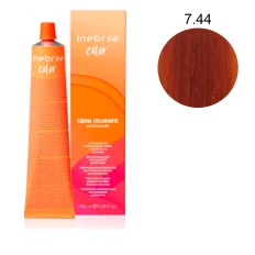 Крем-фарба Inebrya Сolor з вмiстом амiаку 100 мл (7-44)
