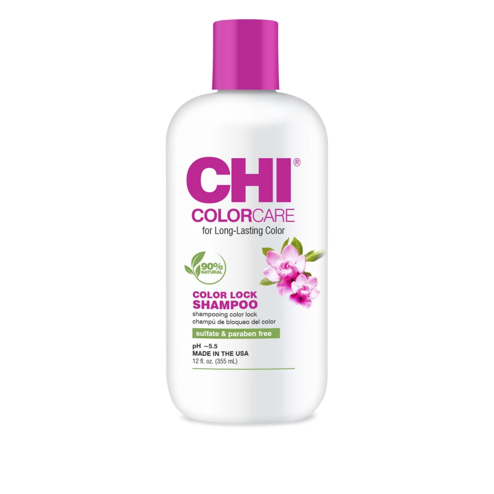 Шампунь CHI Color Care - Color Lock 12oz для ухода за крашеными волосами 355мл