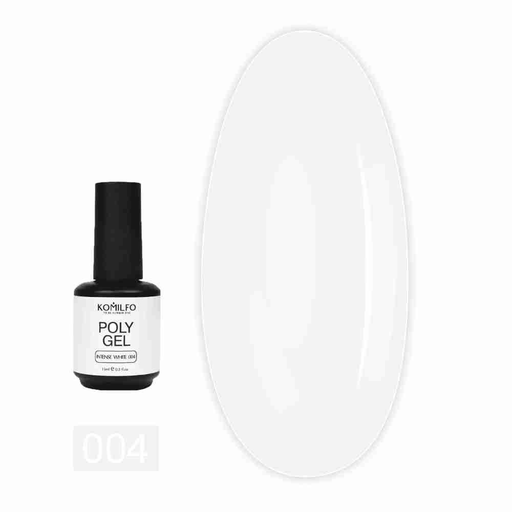 Гель KOMILFO PolyGel 15 г (004 Intense White)