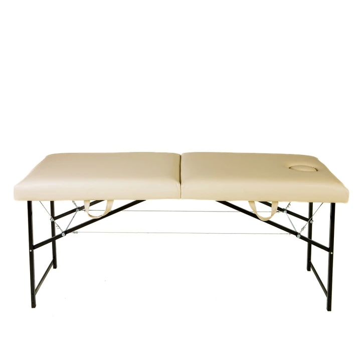 Кушетка Standart Comfort (автомат) Аврора с отверстием для лица (Бежева)