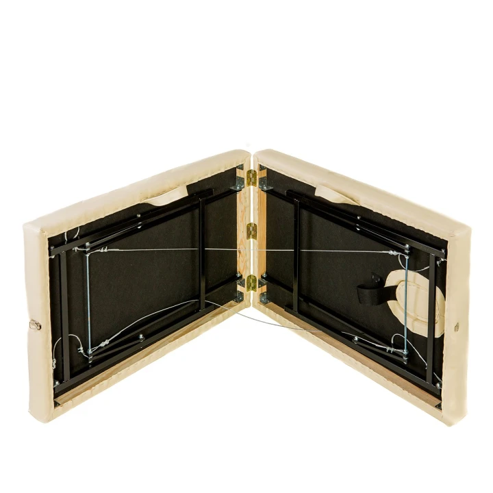 Кушетка Standart Comfort (автомат) Аврора с отверстием для лица (Бежева)