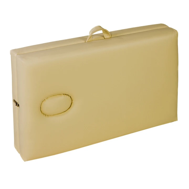 Кушетка Standart Comfort (автомат) Аврора с отверстием для лица (Бежева)