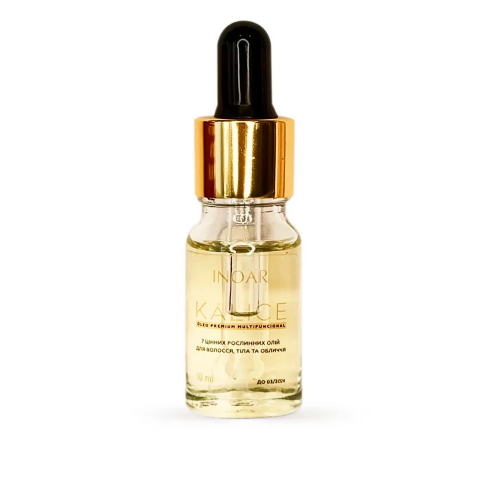 Масло-парфюм INOAR Kalice Oil премиум для тела и волос 10 мл