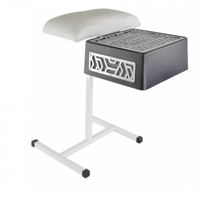 Вытяжка ÜLKA Premium педикюр белая трехногая белая подушка белая крепеж железный