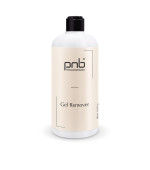 Жидкость для снятия гель лака PNB Gel Remover DYE-FREE 500 мл