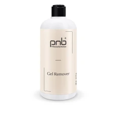 Жидкость для снятия гель лака PNB Gel Remover DYE-FREE 500 мл
