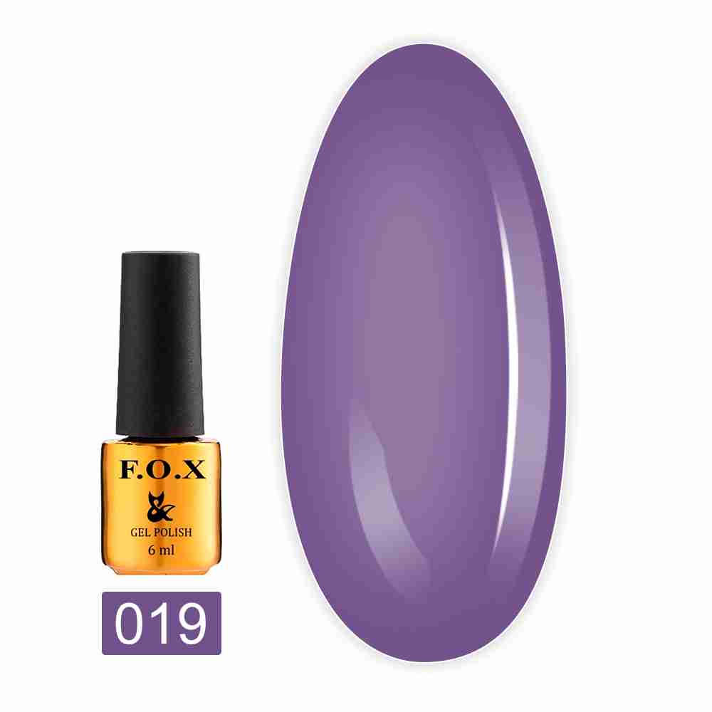 Гель-лак FOX Gold Pigment 6 мл (019)