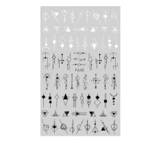 Наклейка для ногтей mArt (F635)