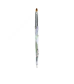 Пензлик Перлина ручка гель овал mArt (№6)
